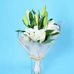 Purity of Lily Bouquet 0002